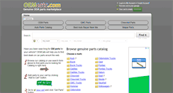 Desktop Screenshot of oemcats.com