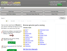 Tablet Screenshot of oemcats.com
